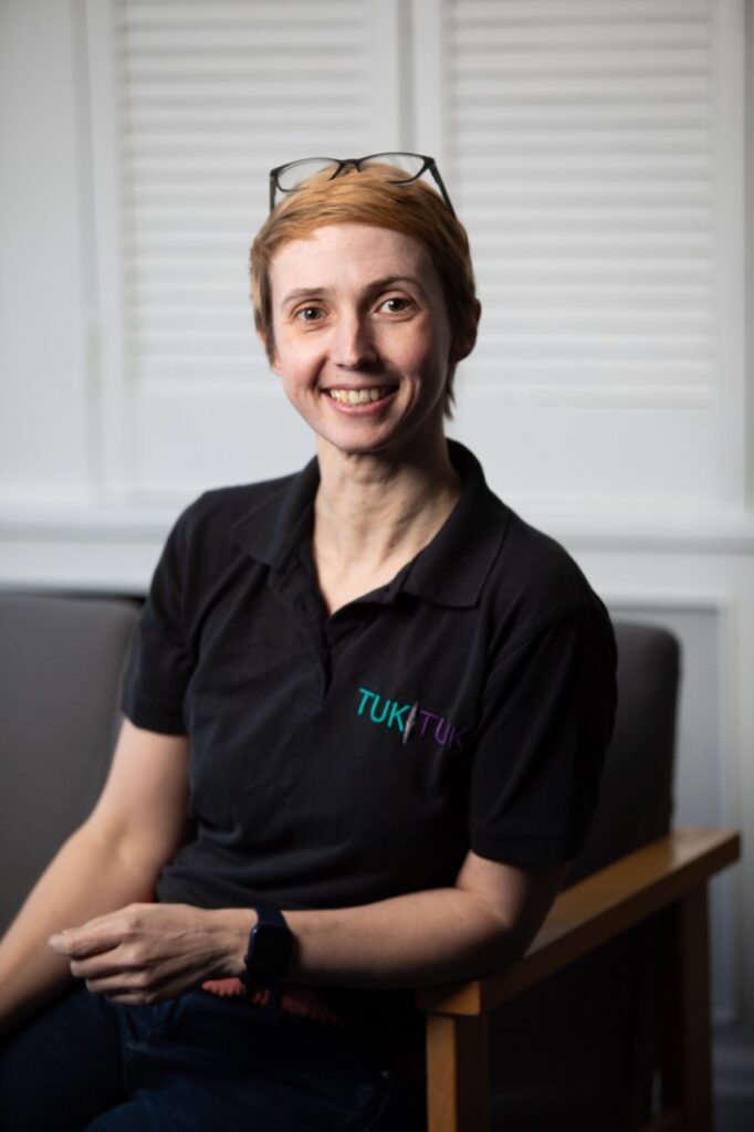 Website designer Vicky Jackson